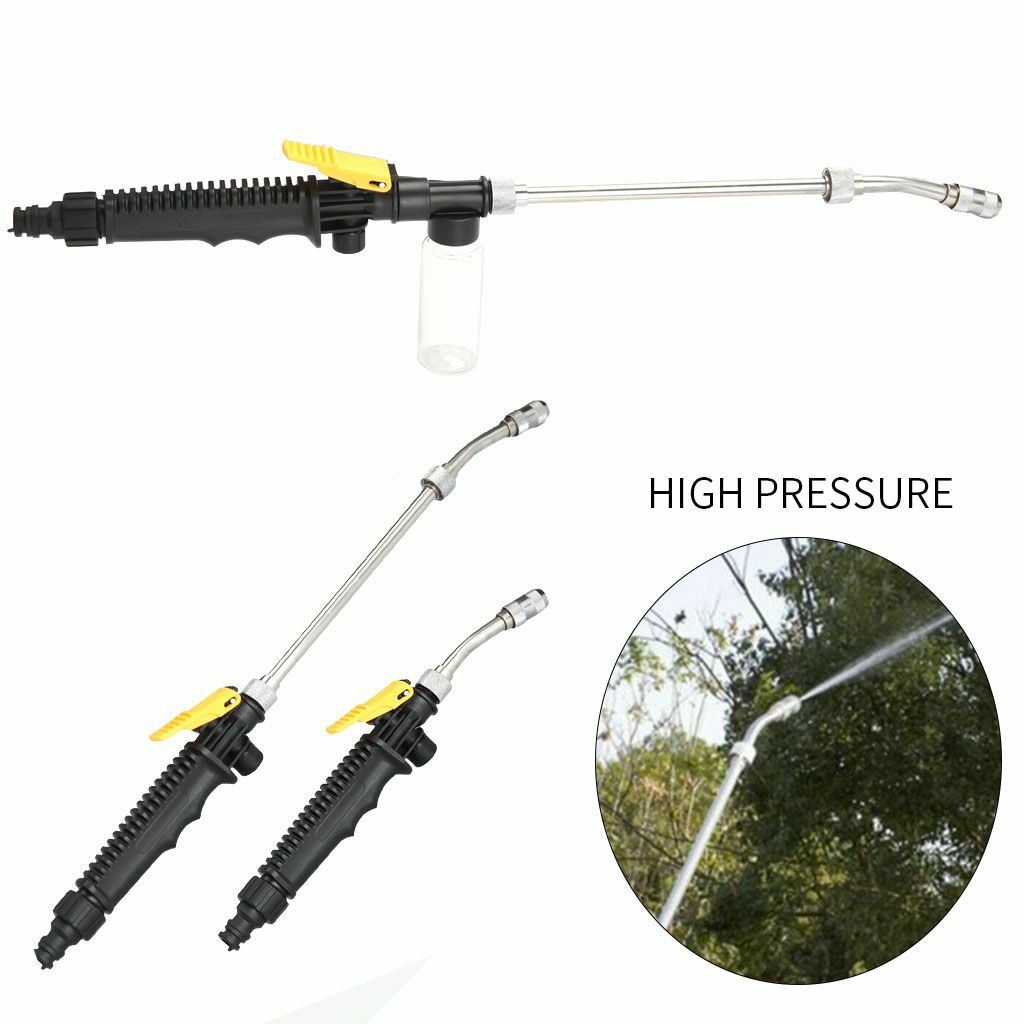2-In-1 Garden High Pressure Power Washer Nozzle Car Washing Spray Gun Accessory