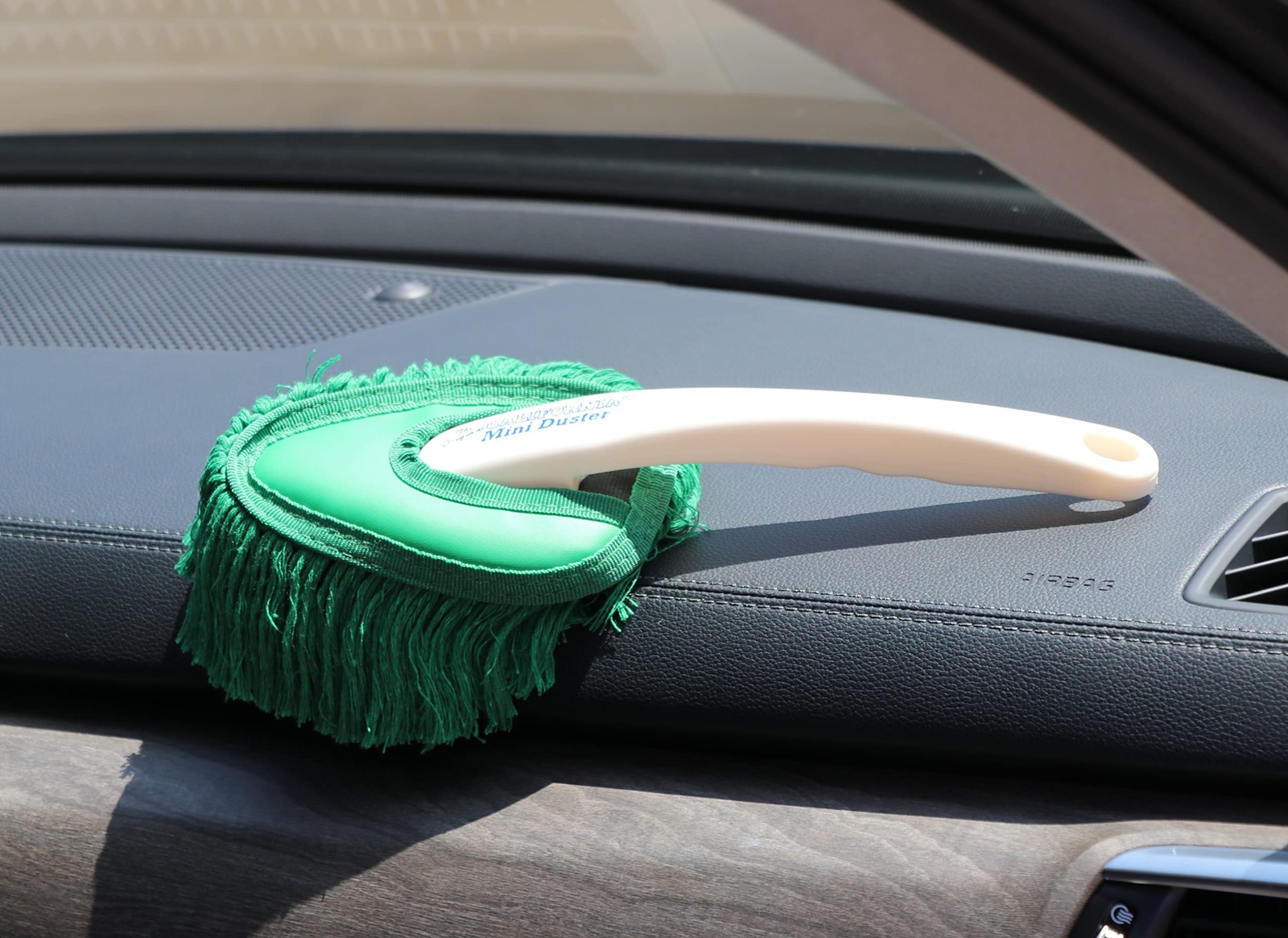 California Car Duster Dash 62451 Green Cotton Mop 12″,