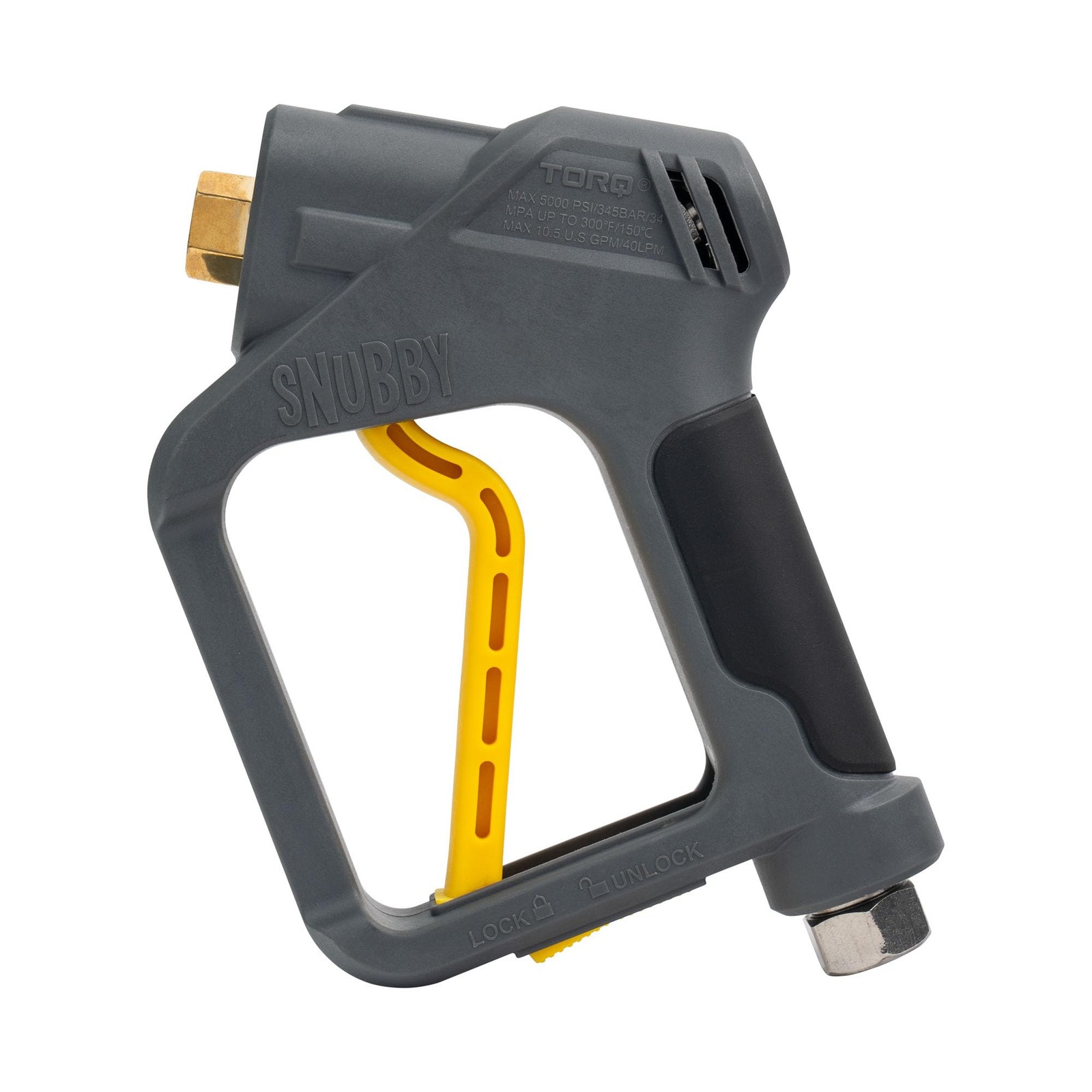 Snubby Pressure Washer Gun w/ Foam Sprayer for Car Washing & Home Cleaning