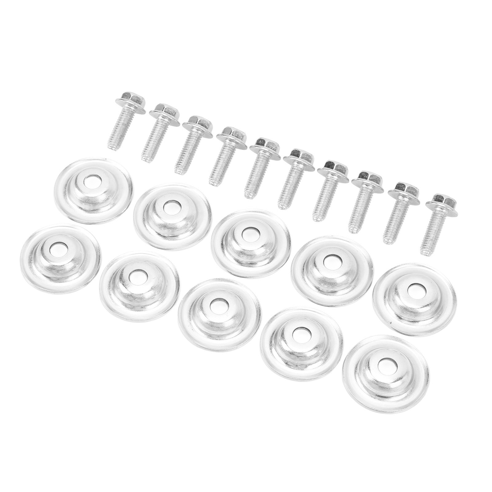 20pcs Rugged Metal UTV Skid Plate Washer Bolt Set For RZR 570 800 SEPD