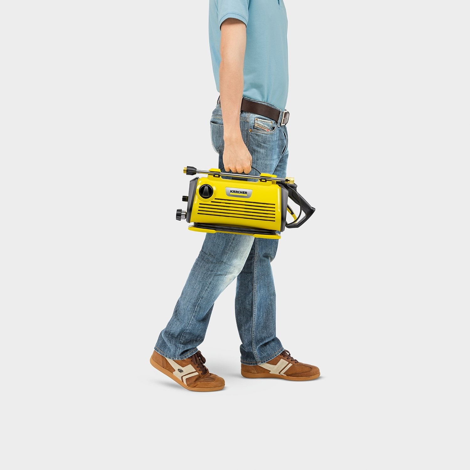 Karche K 3 Horizontal FC 1700 PSI Portable Electric Pressure Washer Foam Cannon