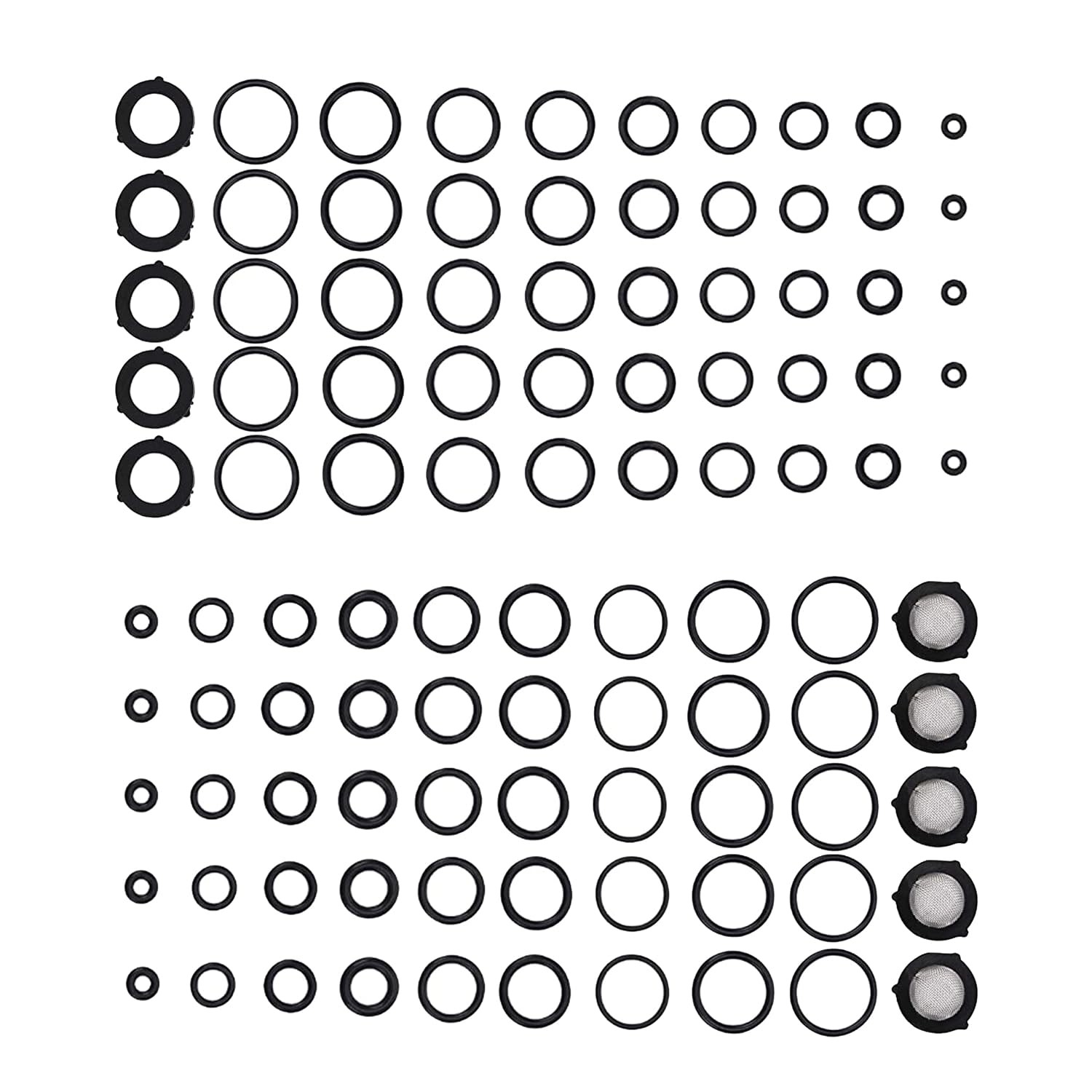 High Pressure Washer O Ring Kit Replacement Rubber Rings Power Washer O Ring