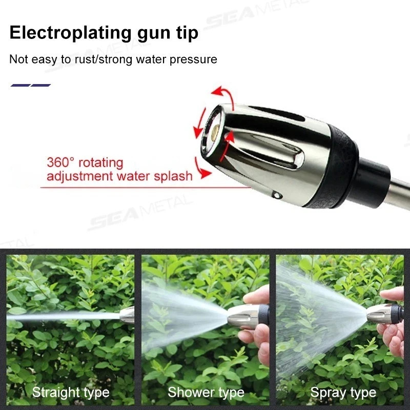Hose Hawk Pressure Washer Nozzle Pro 360° Rotating 3 Spray Modes Compact