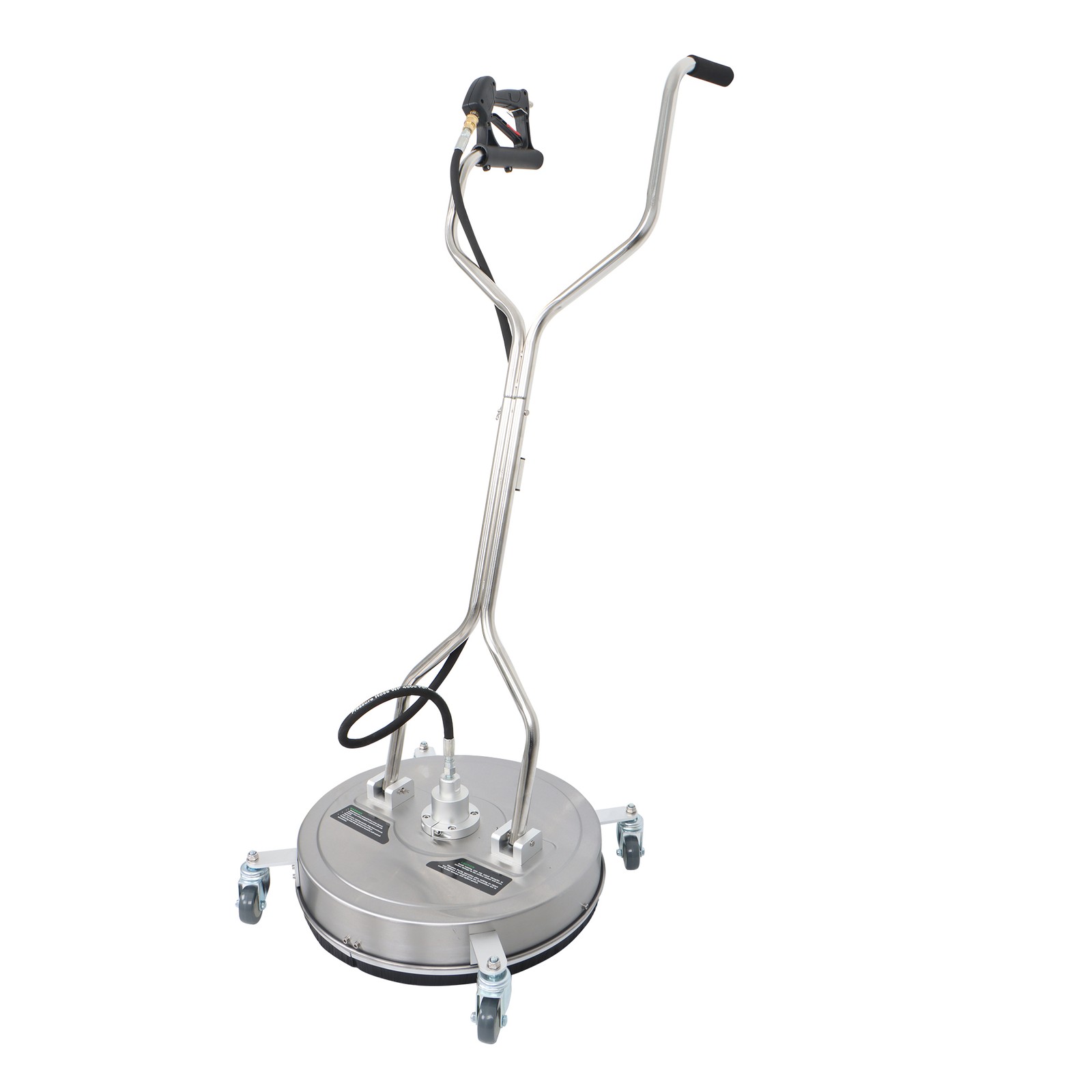20Inch Pressure Washer Surface Cleaner w/ Handles & Wheels Quick Connect