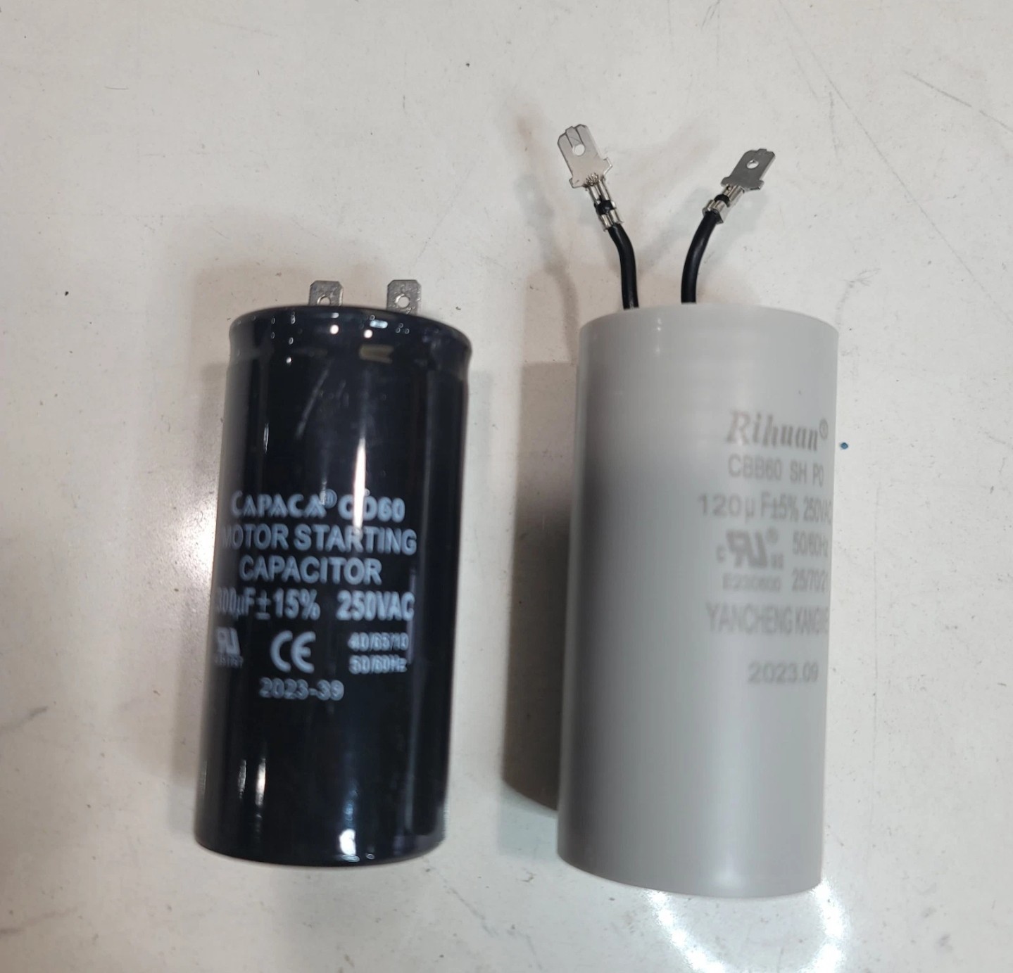 Capacitor CD60 250 Vac 300Uf Assy For Ryobi RY142500 2500PSI Pressure Washer