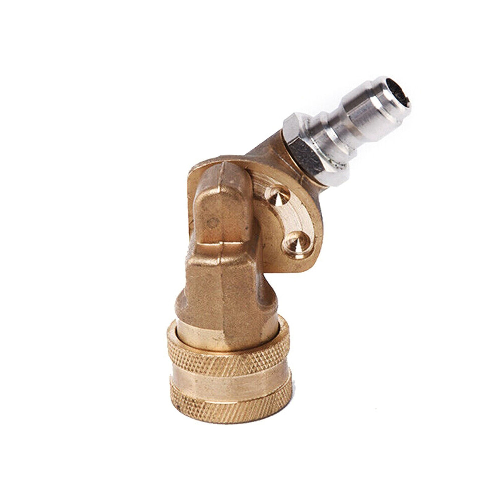 1/4 in Quick Pivoting Coupler 240 Degree 4500 PSI For Pressure Washer Rotation
