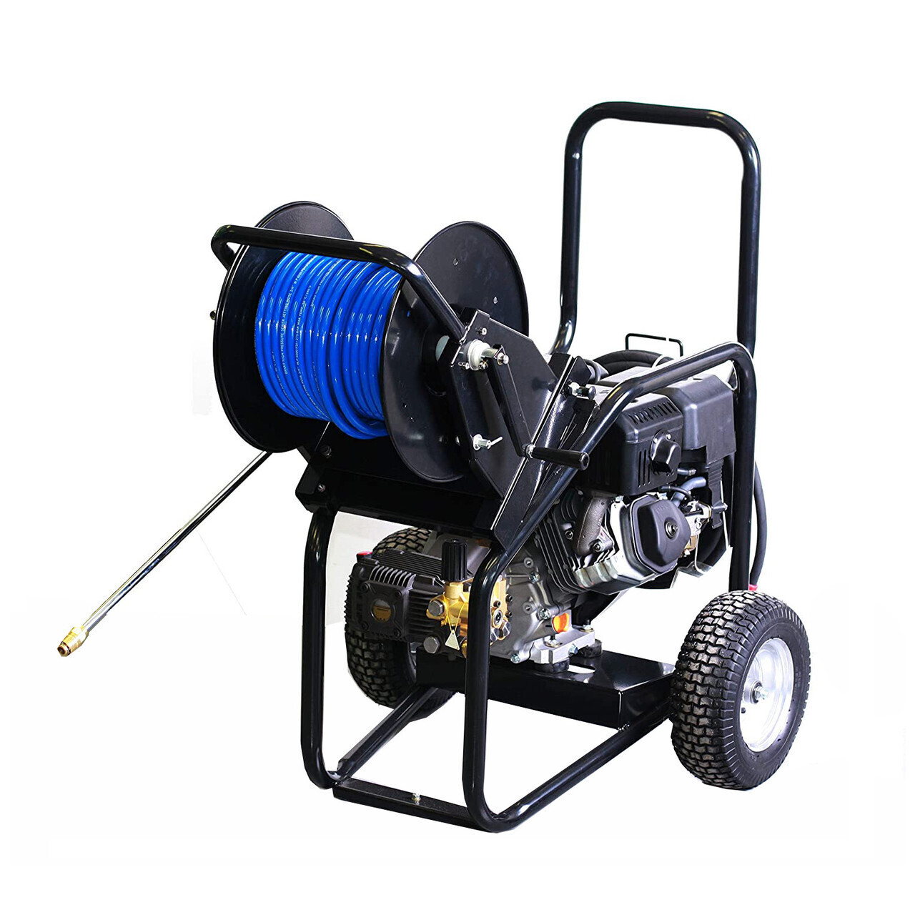 Canpump Cold Water Sewer Jetter: 13 hp Loncin Engine, 3400 psi @ 4.7 US gpm