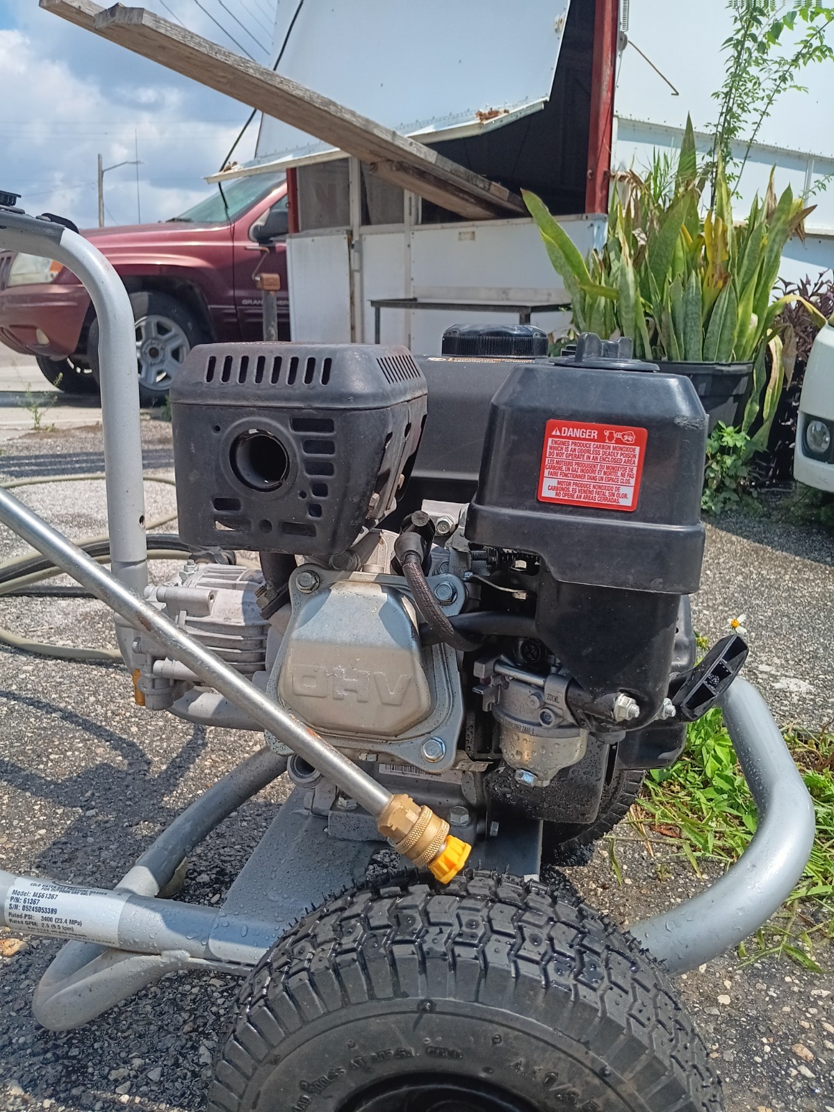 Simpson 3400 PSI 2.5 GPM Gas Powered Cold Water Pressure Washer with 208 CC CRX