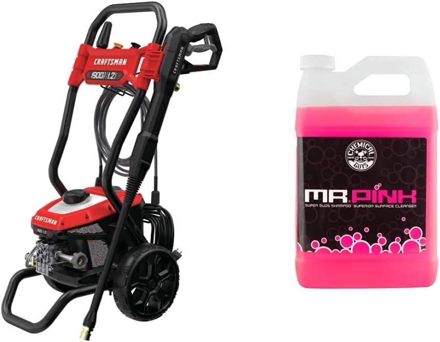 Electric Corded Electric Pressure Washer Cold Water 1900 -PSI 1.2-GPM