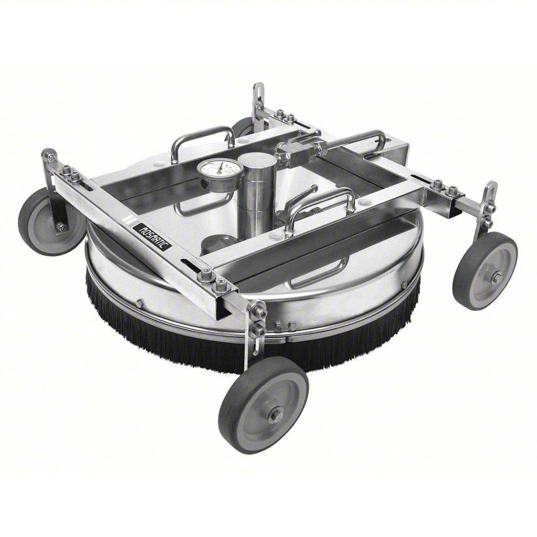 MOSMATIC Surface Cleaner: High Pressure Roof Cleaner, Roof, Threaded, 21 in