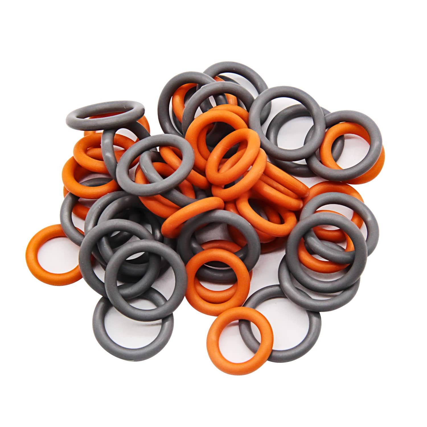 Ganivsor 1/4″ 3/8” Pressure Washer Quick Coulper QD Colored O-Rings(25Orange+25