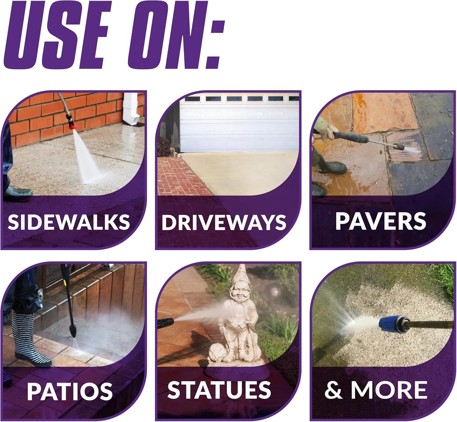 Biodegradable Oxy Solve Pressure Washer Cleaner – 128 Fl Oz for Tough Stains