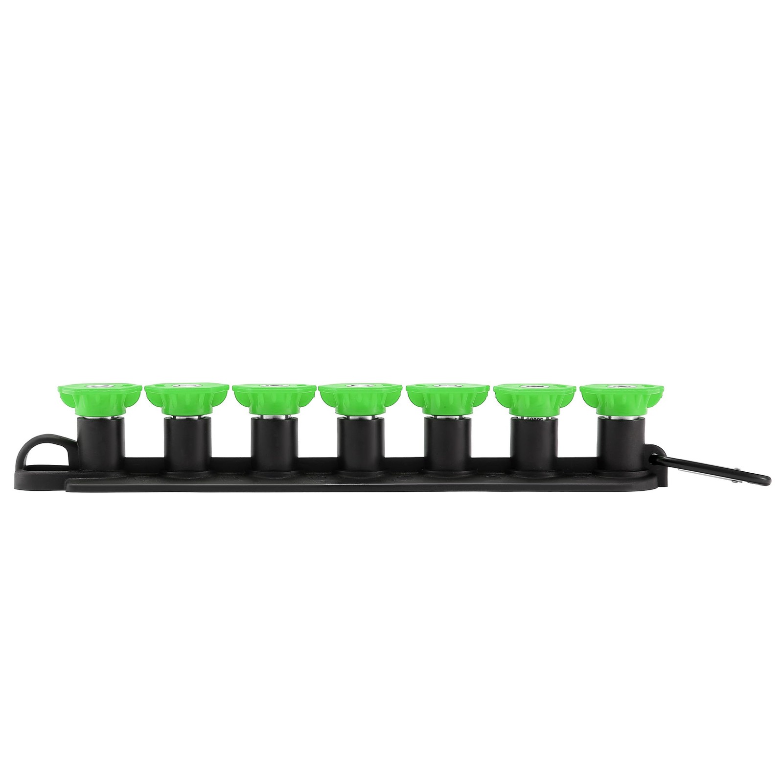 Pressure Washer Nozzle Tips 7 Pack Green 25 Degree 1/4 Inch Quick Connect 4000 P