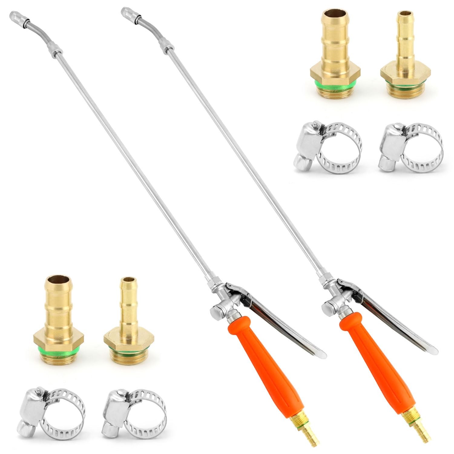 QWORK 2Pcs All Metal Replacement Sprayer Wand Kit – 29 Inch, 29 Inch