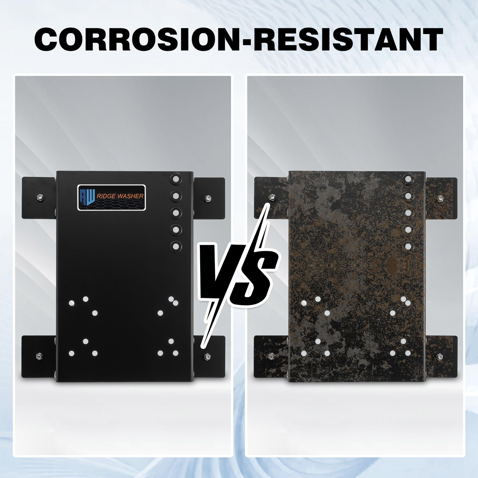 Pressure Washer Skid Plate Frame Painted Steel with Detachable Fixed Rubber