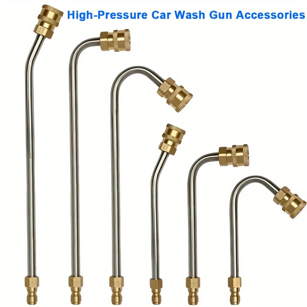 35cm High Pressure Elbow Washer Gutter Cleaner Lance/Wand 1/4″ Quick Connect USA