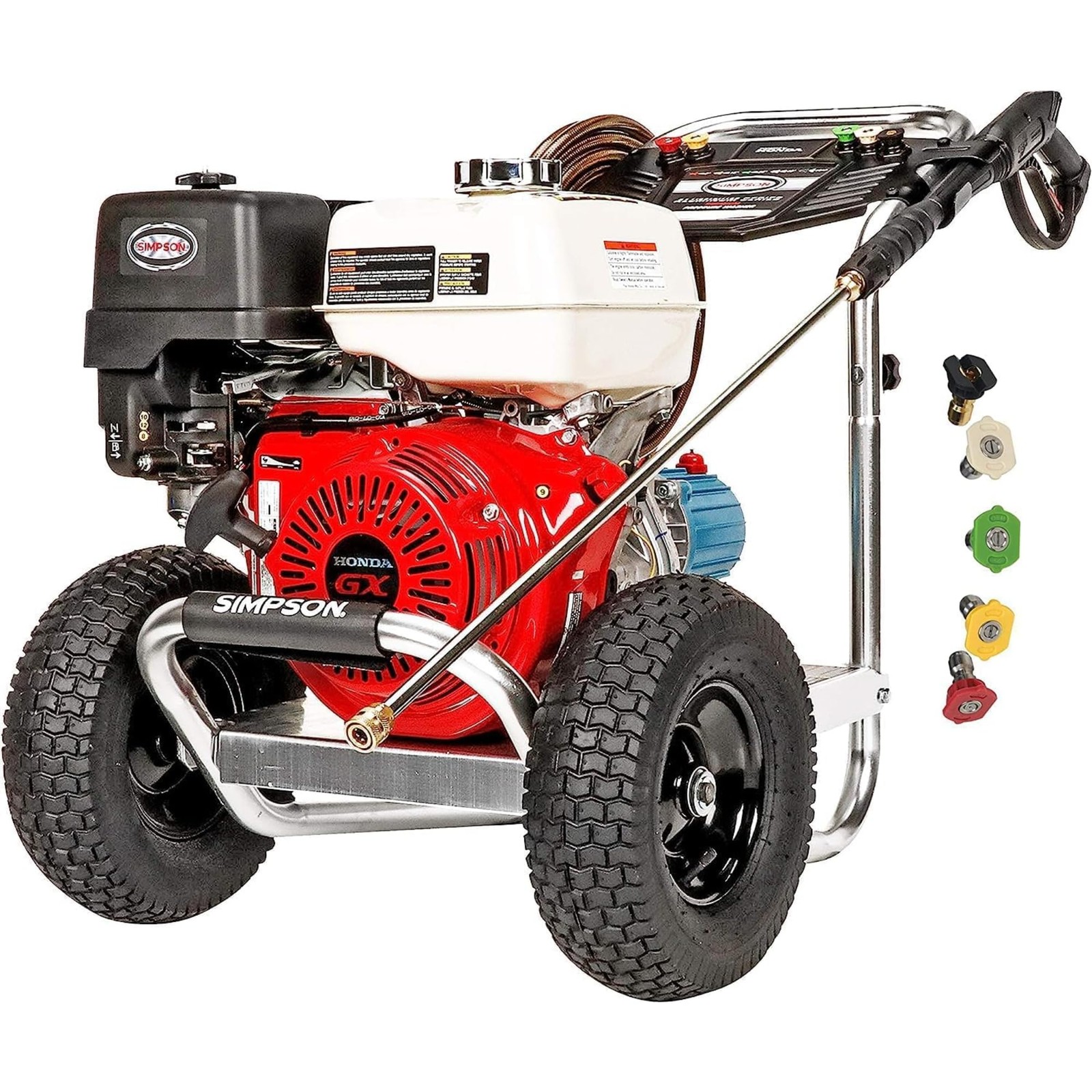 Simpson 4200 PSI Gas Pressure Washer, 4.0 GPM Commercial Power Washer, Cold W…