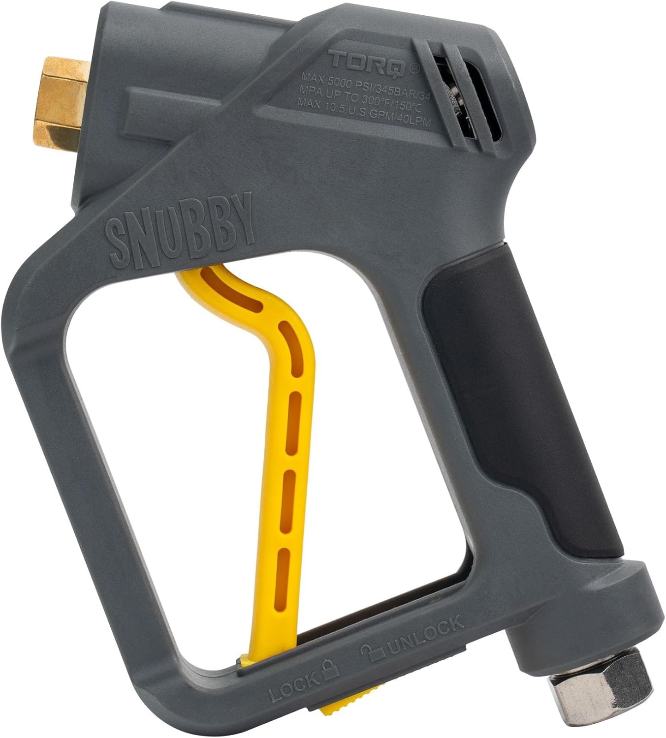 EQP402 Snubby Pressure Washer Gun Foam Cannon Attachment For Gas