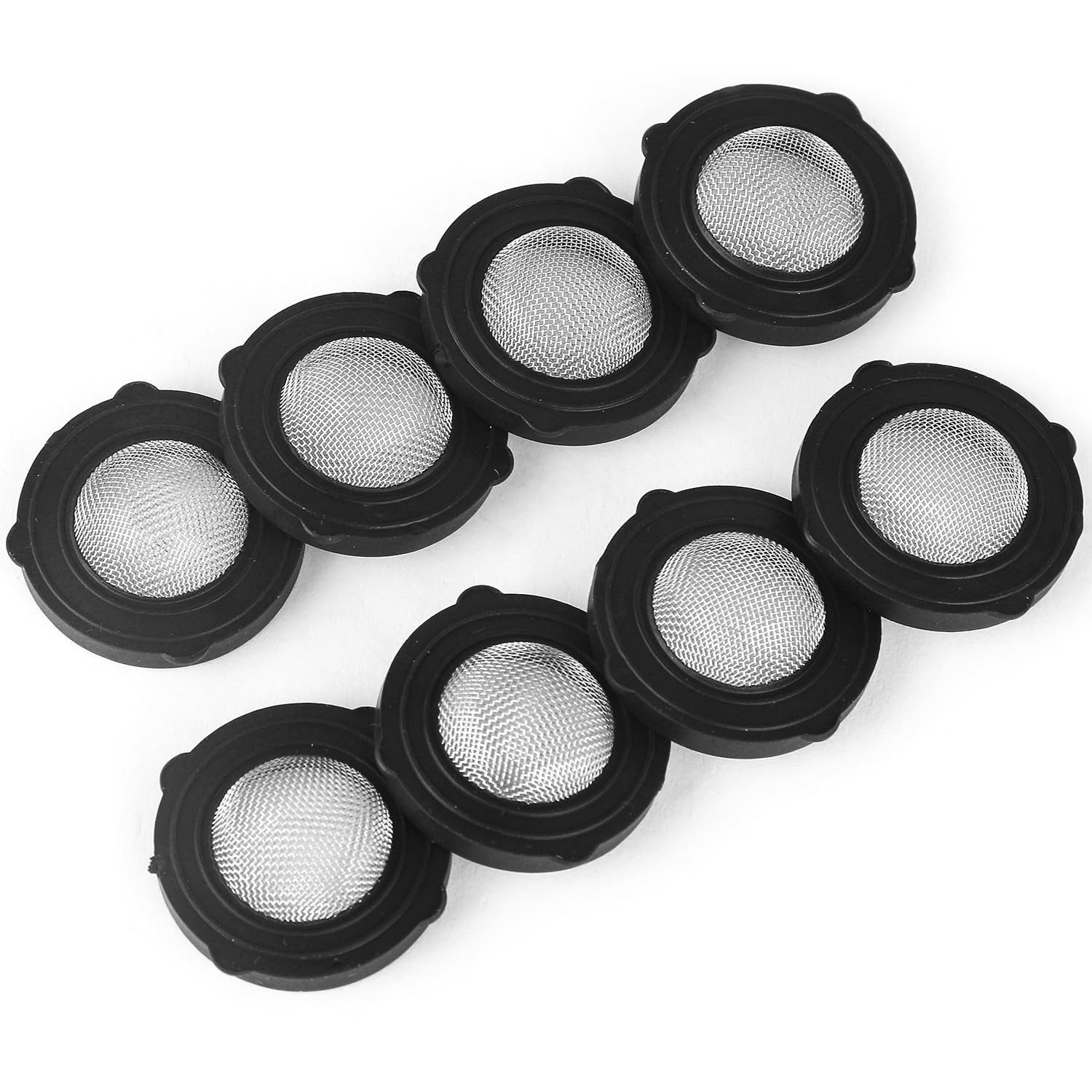 20PCS Hose Filter Washers Rubber Gaskets with Screen for 3/4in Hose Fittings New