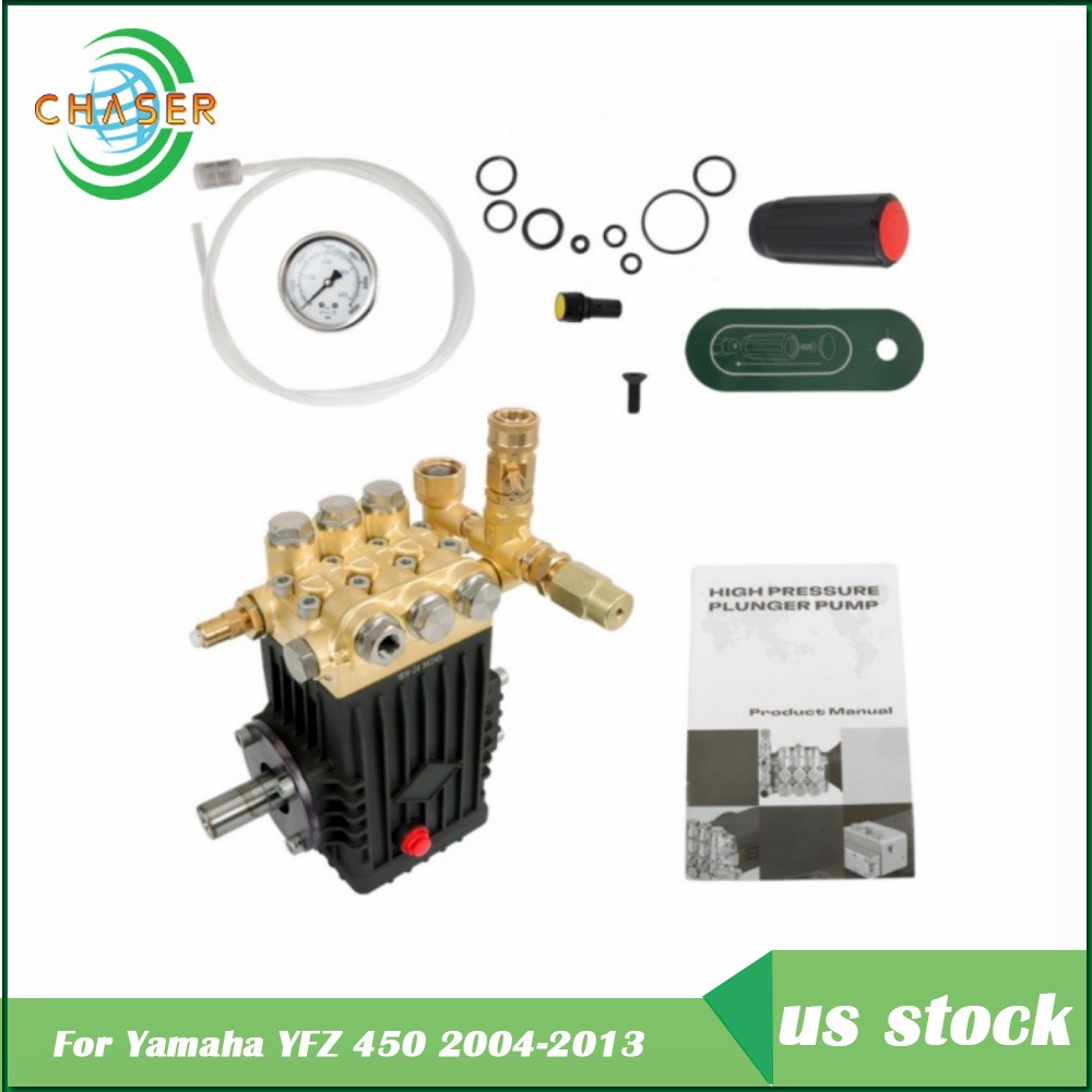 Pressure Power Washer Pump 24 mm Solid Shaft Belt Drive 3600 PSI 4.9 GPM