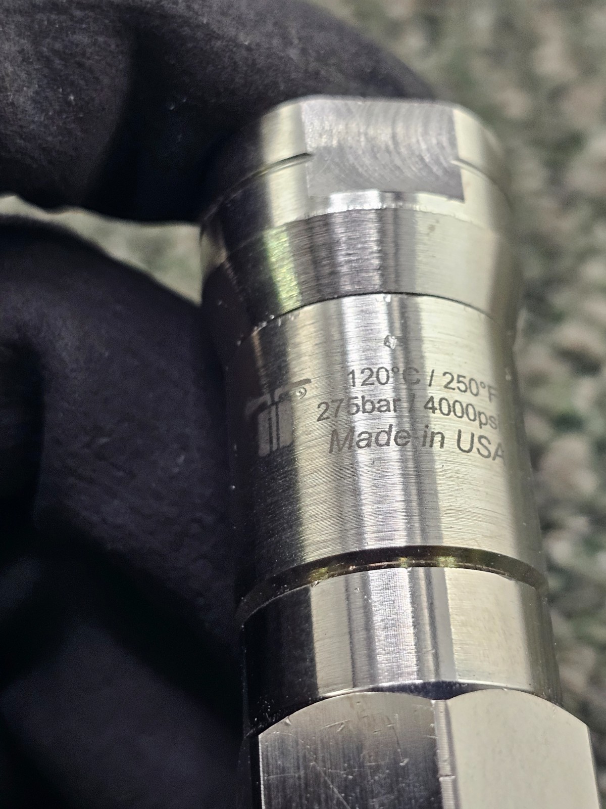 Rotary Union DGS Swivel 120°C /250°F 275 Bar 4000 PSI