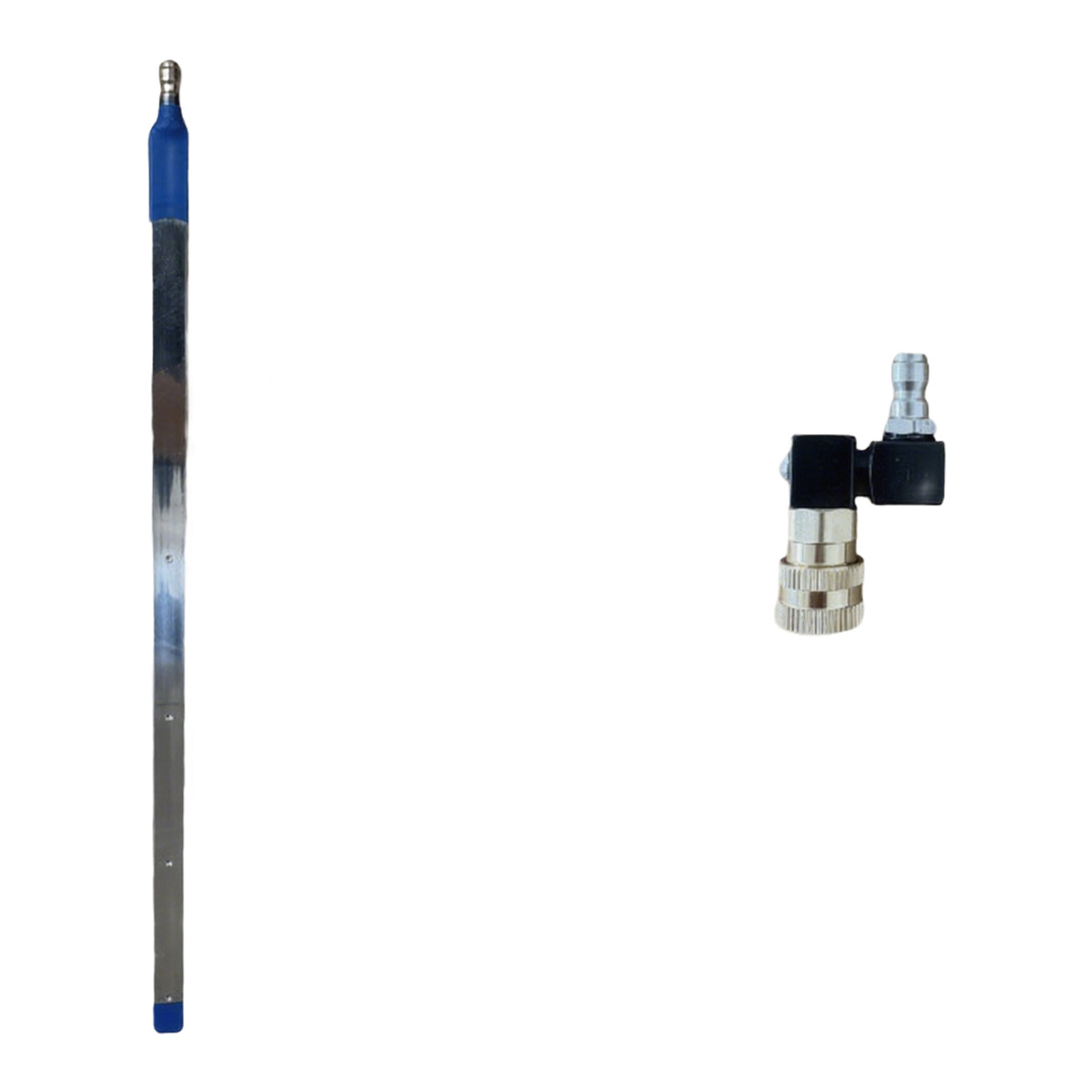 Professional Radiator Cleaning Tool 40CM Pole with Dual Use Water and Air Head