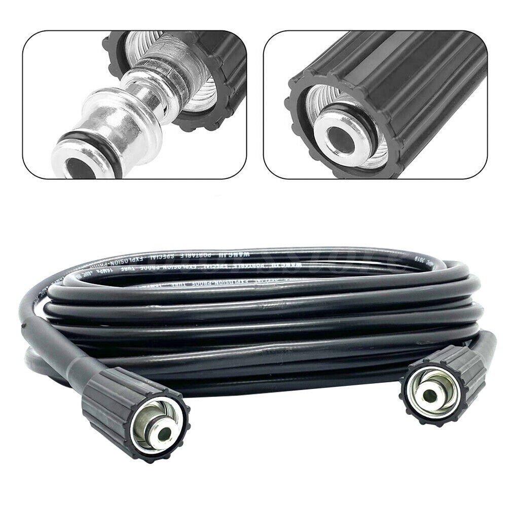 High Pressure 4000PSI Car Power Washer Gun Spray Wand Lance W/5 Nozzle+Hose Kit