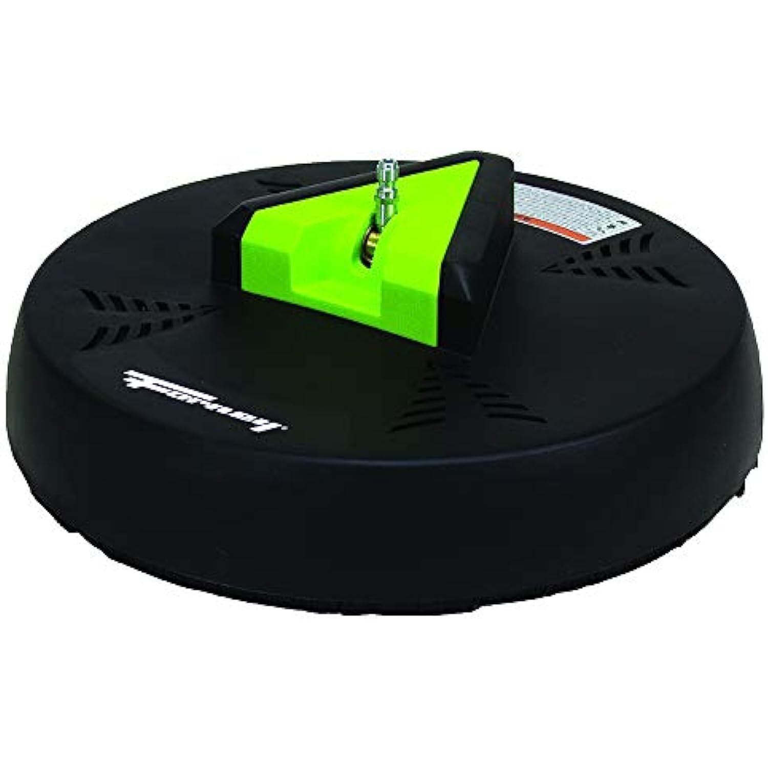 “Forney 75171 Surface Cleaner 16″” Outflow Surface x 1/4″” Plug”, black and