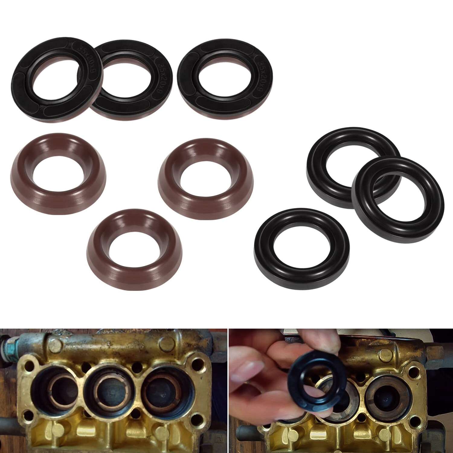 K69 General Pump Seal Kit 69 for 20mm Interpump Pump TS4040 TS2011 WS202 etc.