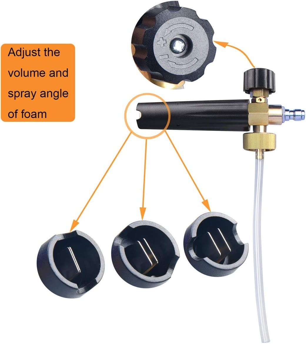 Power Pressure Washer Attachment Sprayer Dispenser Car Wash Soap Foam US NEW