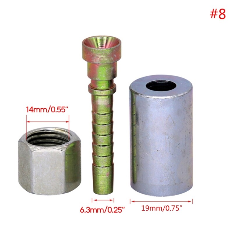 High Pressure Hose Mount Connector Water Hose Pipe Fitting TwistConnector set