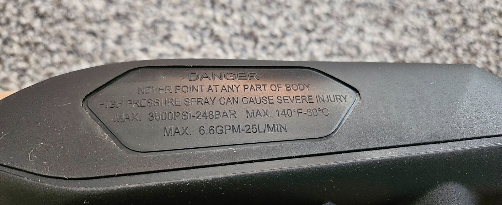 Pressure Washer Gun Wand w/ Metal Extension – Active – 3600PSI 6.6GPM