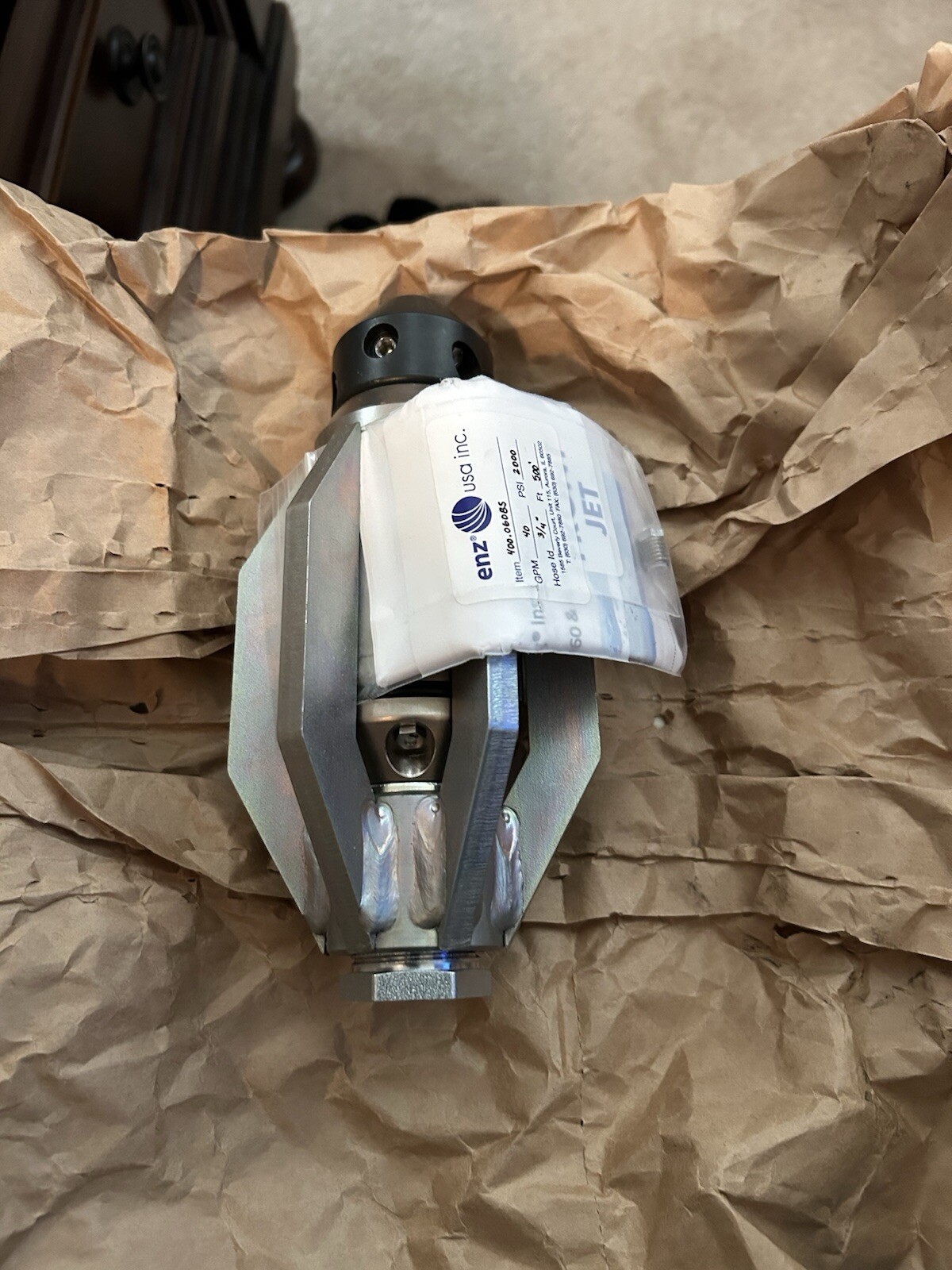 ENZ 060 Bulldog NL Rotojet W/skid 400.060BS 3/4 Hose 40 GPM PSI 2000