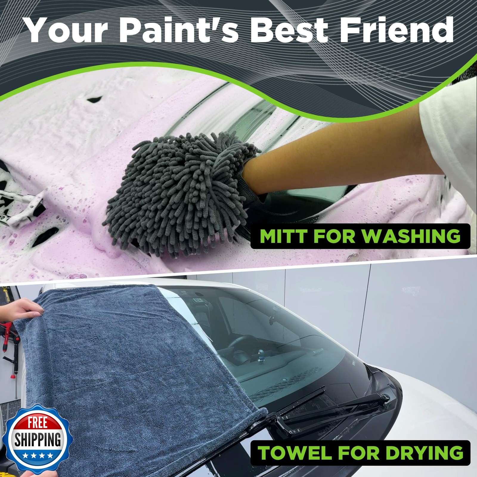 PWACCS Foam Cannon for Pressure Washer, Car Wash Kit with Soap, Snow Foam Bla