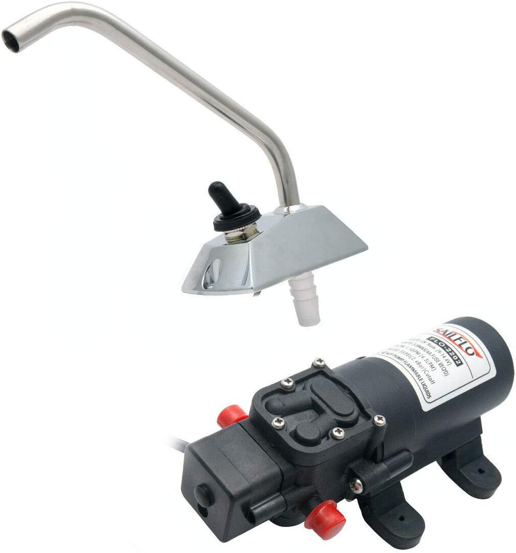 Water Pressure Booster Pump 110V 5.5GPM 70PSI Self Priming Silver