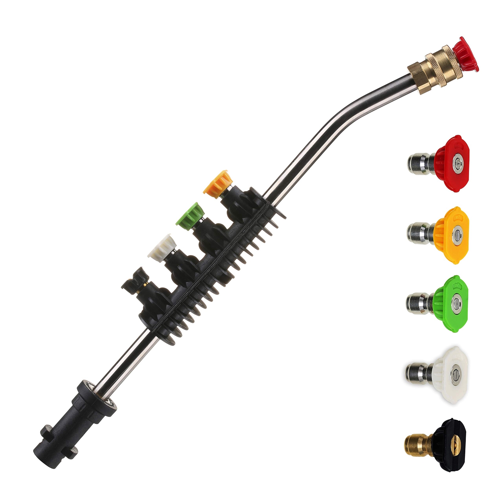 Pressure Washer Wand Extension with Adapter, Lance, Only Compatible Karcher K…