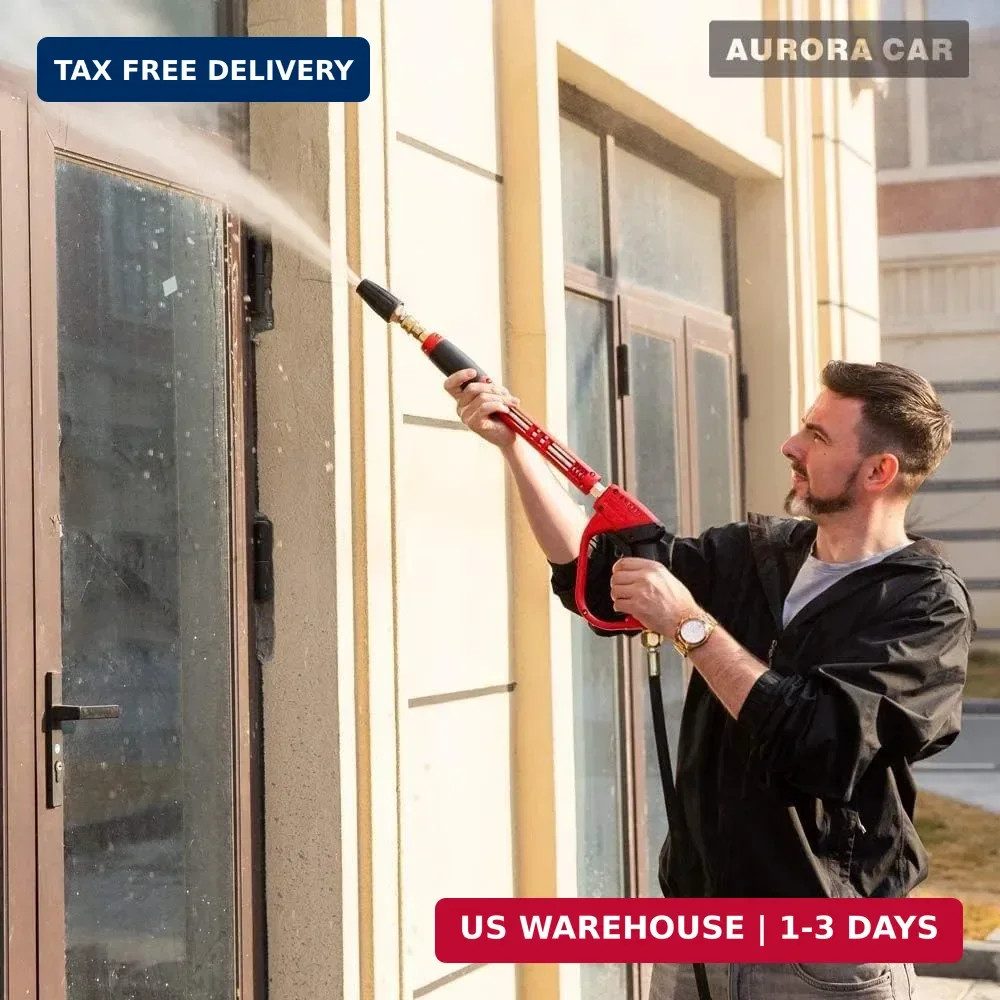 AURORA CAR Pressure Washer Tips Turbo Nozzle Pressure Washer 4000 PSI Max Rotati