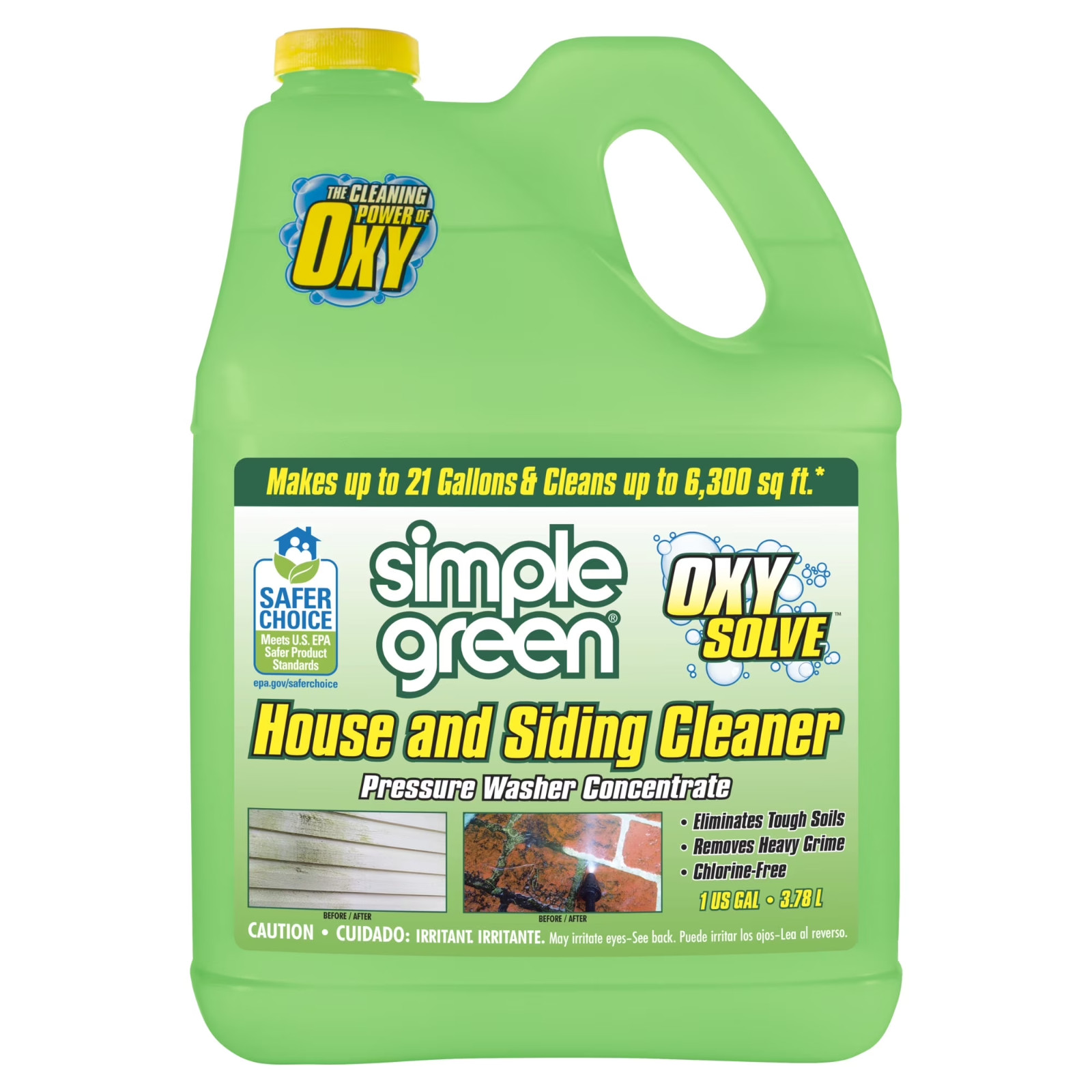 Simple Green Oxy Solve House & Siding Cleaner Pressure Washer Concentrate 1 Gal.
