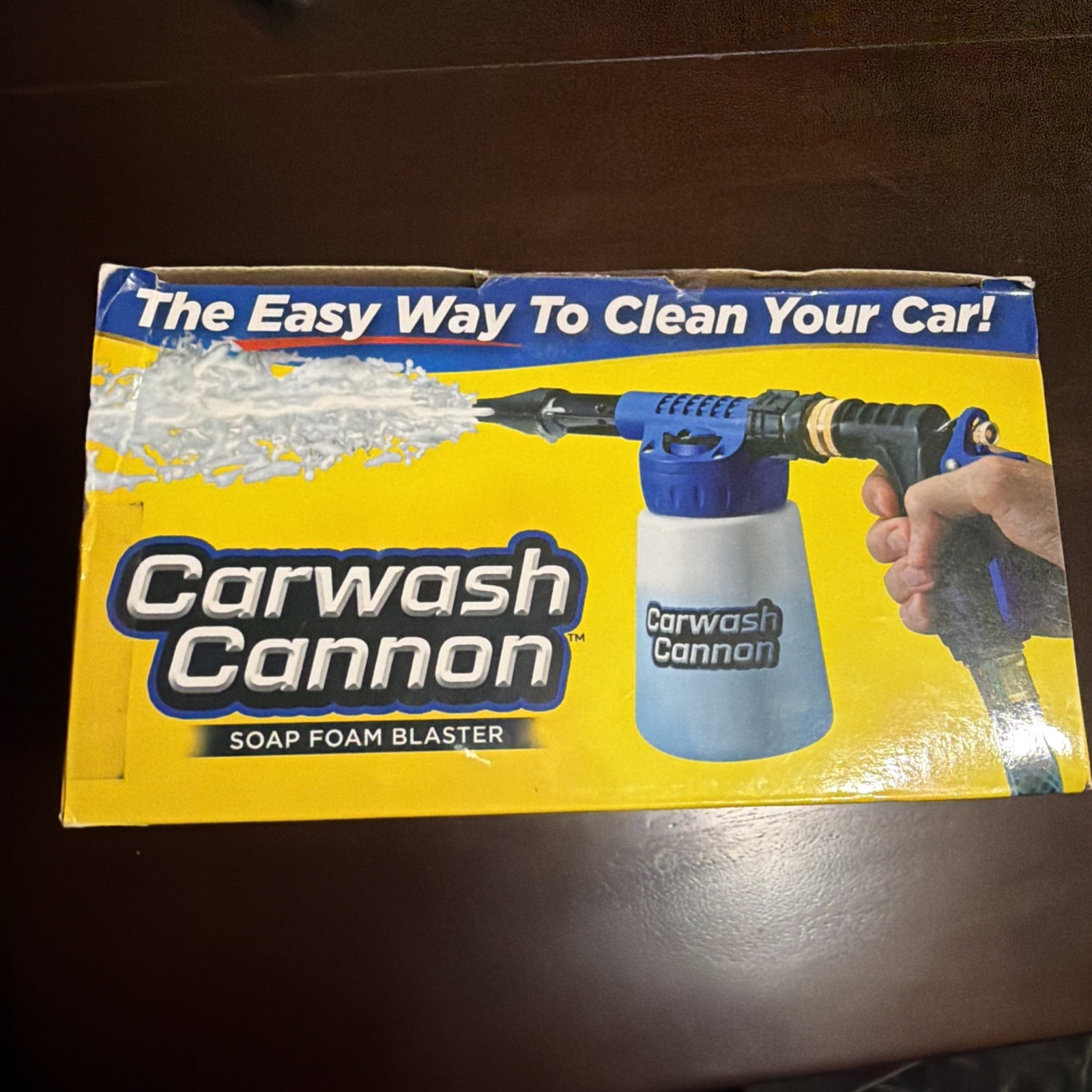 Car Wash Foam Cannon Soap Nozzle Spray Gun Hose Attachment High Pressure Blaster