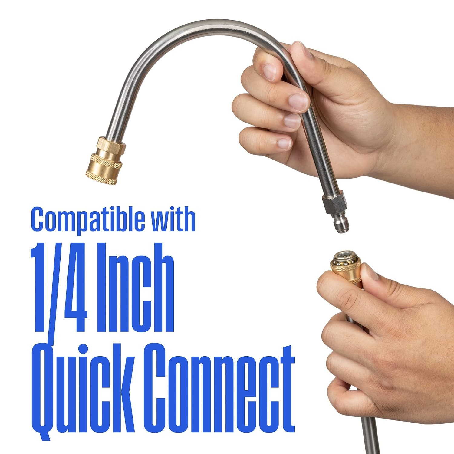 Westinghouse 13” Pressure Washer Gutter Cleaner Wand – 3600 Max PSI, 1/4” Connec