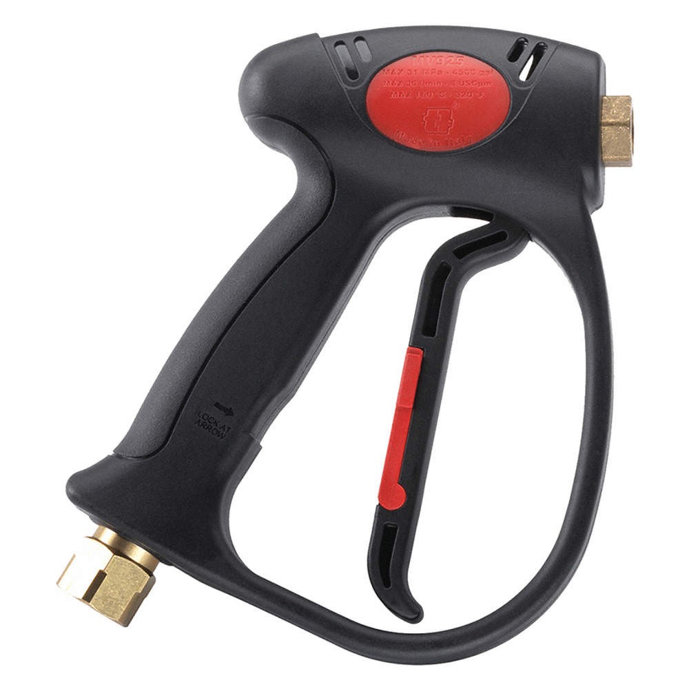 GRAINGER APPROVED MV925 Spray Gun,6″,8.0 gpm,4500 psi,3/8″ FNPT 52DC82