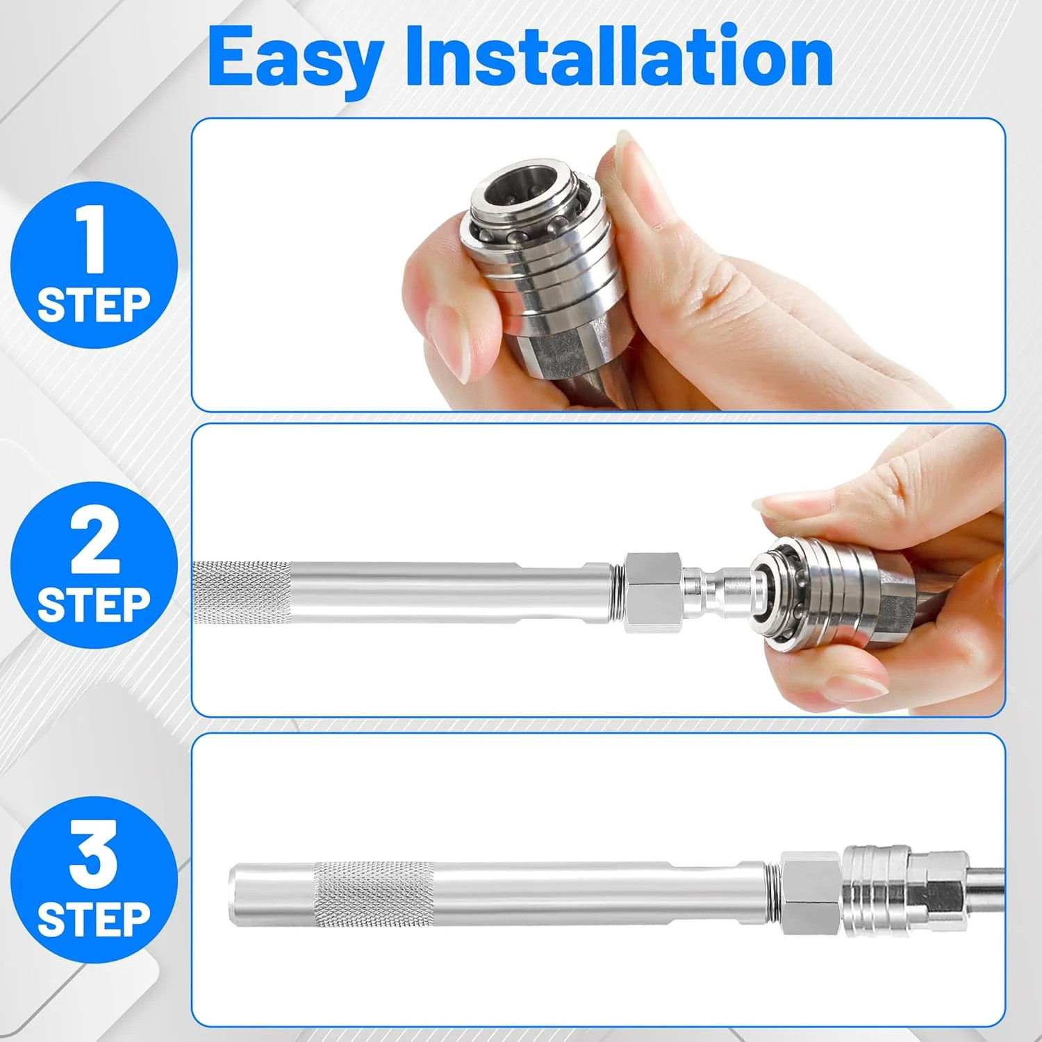 Pressure Washer Long Range Chemical Nozzle, Shooter Tip Pressure Washer, Power W