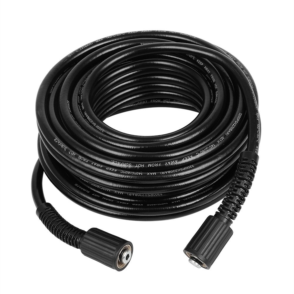 50FT 3200PSI Replacement High Pressure Power Washer Hose-3/8″ with M22