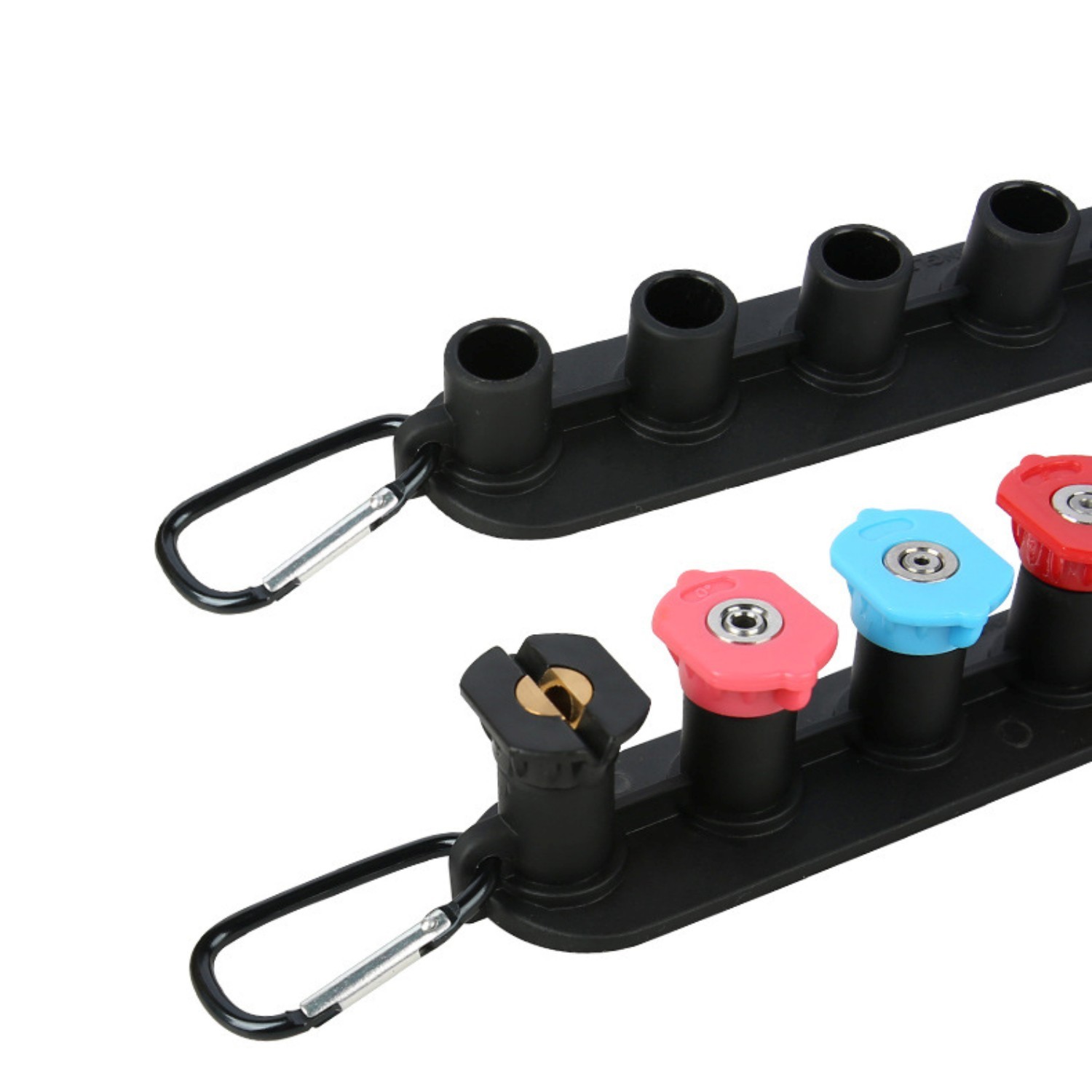 7PCS Pressure Washer Spray Nozzle Tips & Holder Set 1/4″Quick Connect High Power