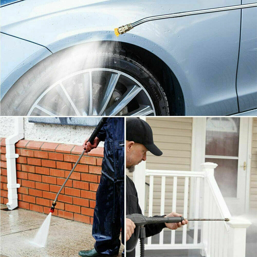 Gutter Cleaning Tool Extension Wand Lance Rod High Pressure Washer Roof Cleaner