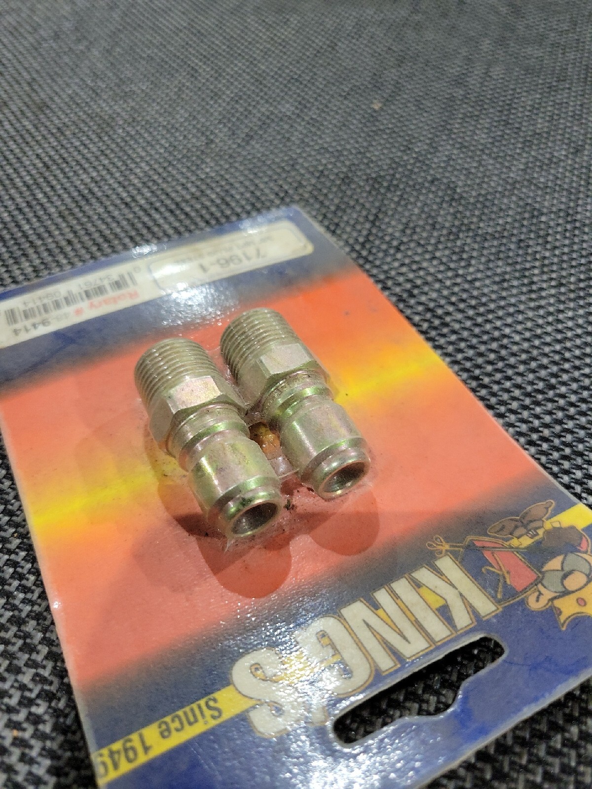2x Rotary part # 48-9414 9414 3/8 MPT plug Replaces Stens 758-583. (015)