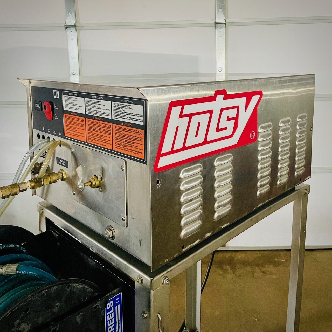 Hotsy Power Washer with cart