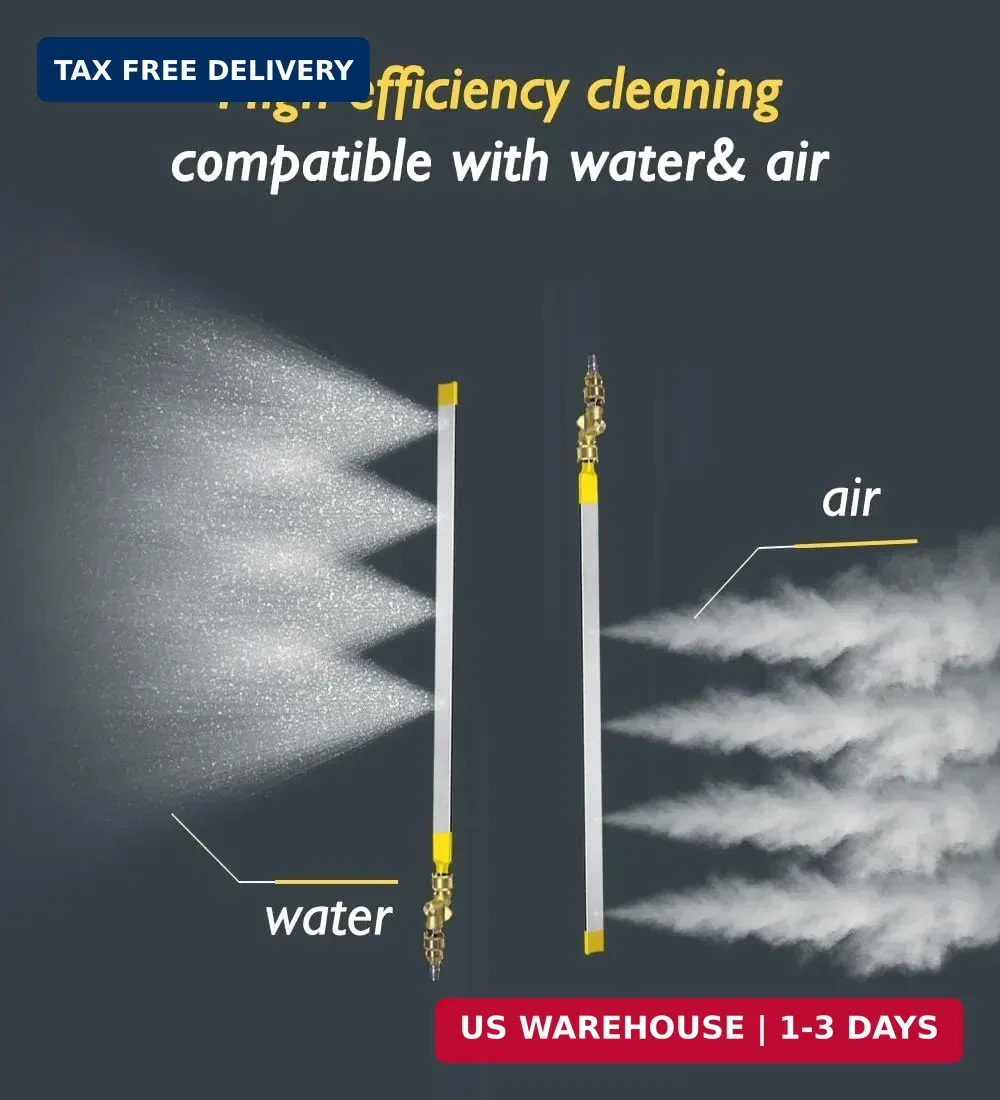 60cm/24in Radiator Cleaning Wand – Over 4500PSI Portable Pressure Washer Tool fo