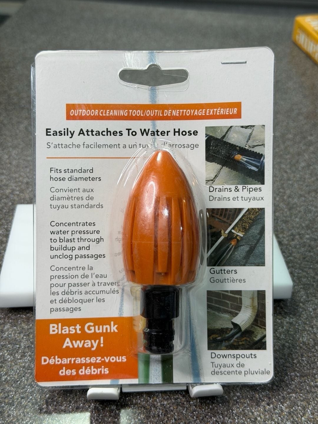 The Water Rocket Outdoor Cleaning Tool Sewer Cleaning Nozzle