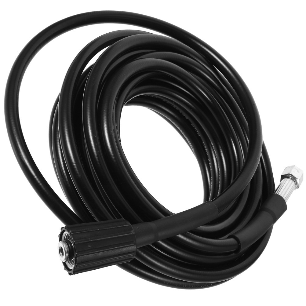 Pressure Washing Hose for Power Washer Black Durable High Pressure Up to 160 Bar